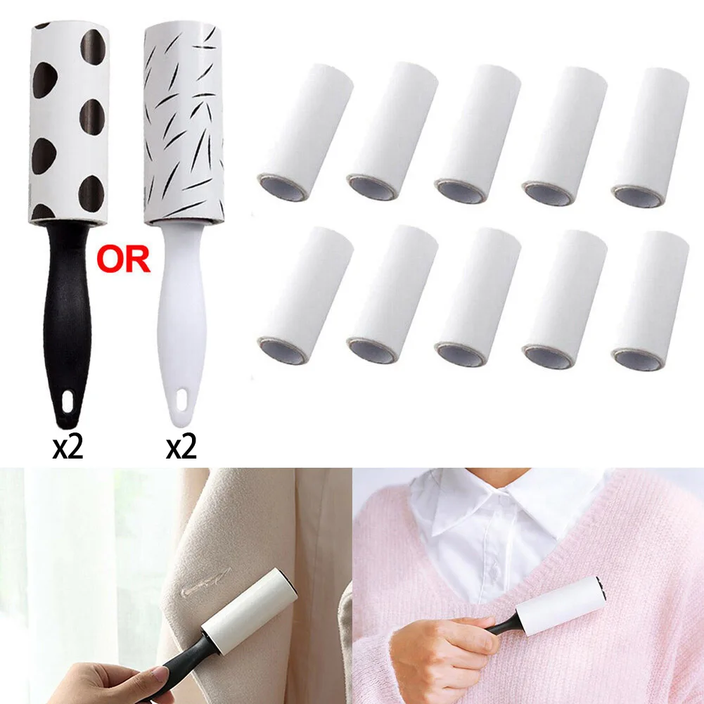 1 Set Tearable Roll Paper Sticky Roller Dust Wiper With Refills Sticky Remover Pet Hair Clothes Sofa Dust Cleaning Brush Tools
1 Set Tearable Roll Paper Sticky Roller Dust Wiper With Refills Sticky Remover Pet Hair Clothes Sofa Dust Cleaning Brush Tools