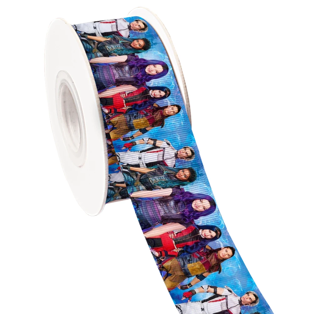 10 Yards Disney Cartoon Descendants Printed Grosgrain Ribbon /Satin For Hair Bows DIY Crafts Handmade Accessories
10 Yards Disney Cartoon Descendants Printed Grosgrain Ribbon /Satin For Hair Bows DIY Crafts Handmade Accessories