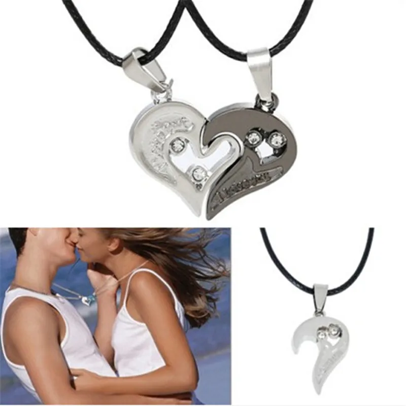 1 Pair Heart Shape Couple Necklace I Love You Pendant Necklaces Unisex Lovers Couples Jewelry Fashion Gift Accessories Wholesale
1 Pair Heart Shape Couple Necklace I Love You Pendant Necklaces Unisex Lovers Couples Jewelry Fashion Gift Accessories Wholesale