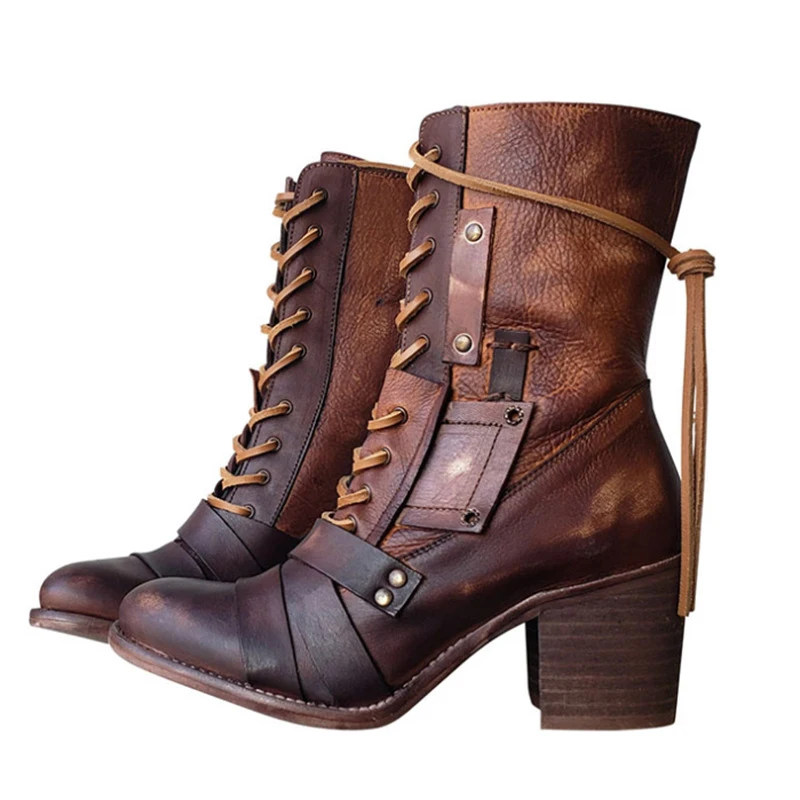 HKZL Women's Martin Boots Plus Size European Style Retro Rivet Short Boots Female Mid Tube Pointed Scalp Boots
HKZL Women's Martin Boots Plus Size European Style Retro Rivet Short Boots Female Mid Tube Pointed Scalp Boots