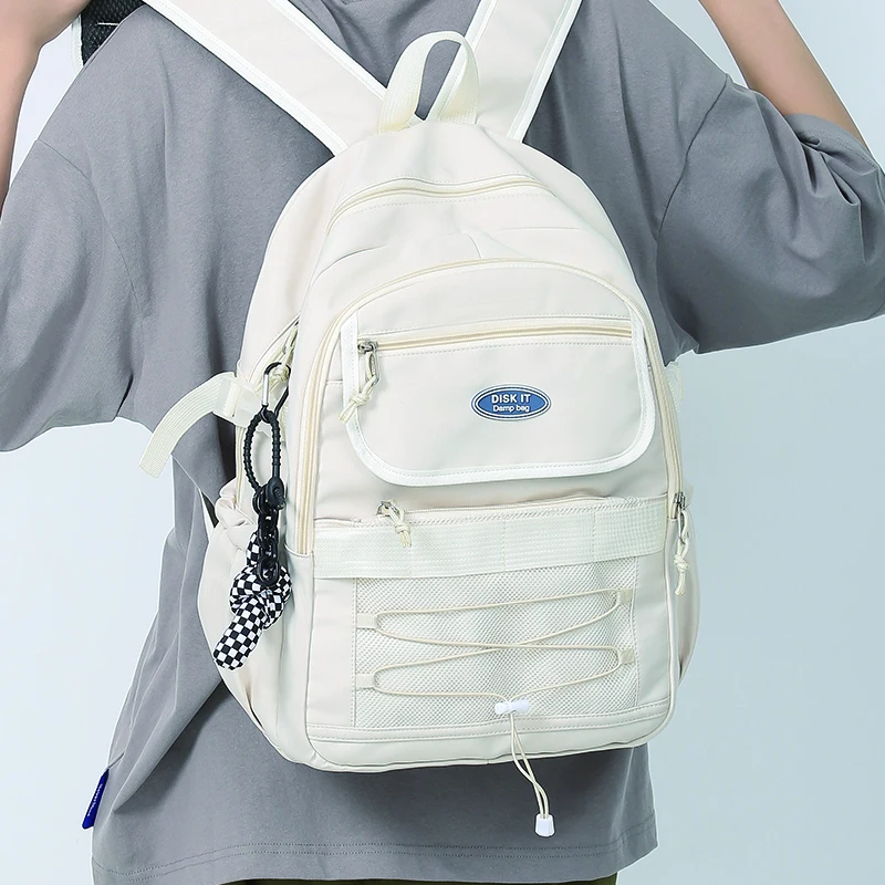 Large Capacity Backpacks for Women Solid Color College Style Nylon School Bag 2022 New Student Bookbag Lady High Quality Bagpack
Large Capacity Backpacks for Women Solid Color College Style Nylon School Bag 2022 New Student Bookbag Lady High Quality Bagpack