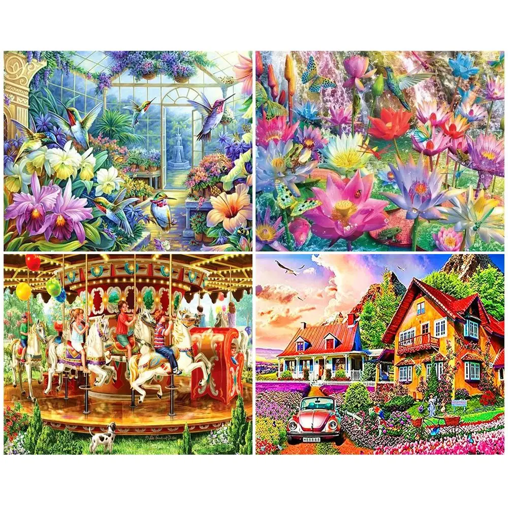 GATYZTORY Painting By Number House Drawing On Canvas Gift DIY Pictures By Numbers Scenery Kits Hand Painted Paintings Home Decor
GATYZTORY Painting By Number House Drawing On Canvas Gift DIY Pictures By Numbers Scenery Kits Hand Painted Paintings Home Decor