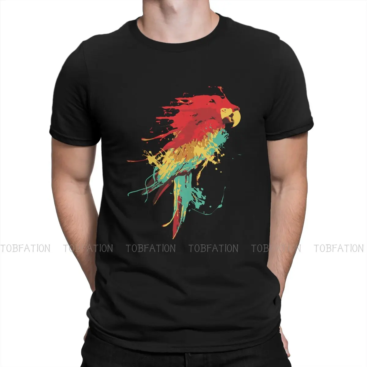 Splash The Parrot Newest TShirts Parrot Male Harajuku Fabric Tops T Shirt Round Neck Oversized
Splash The Parrot Newest TShirts Parrot Male Harajuku Fabric Tops T Shirt Round Neck Oversized