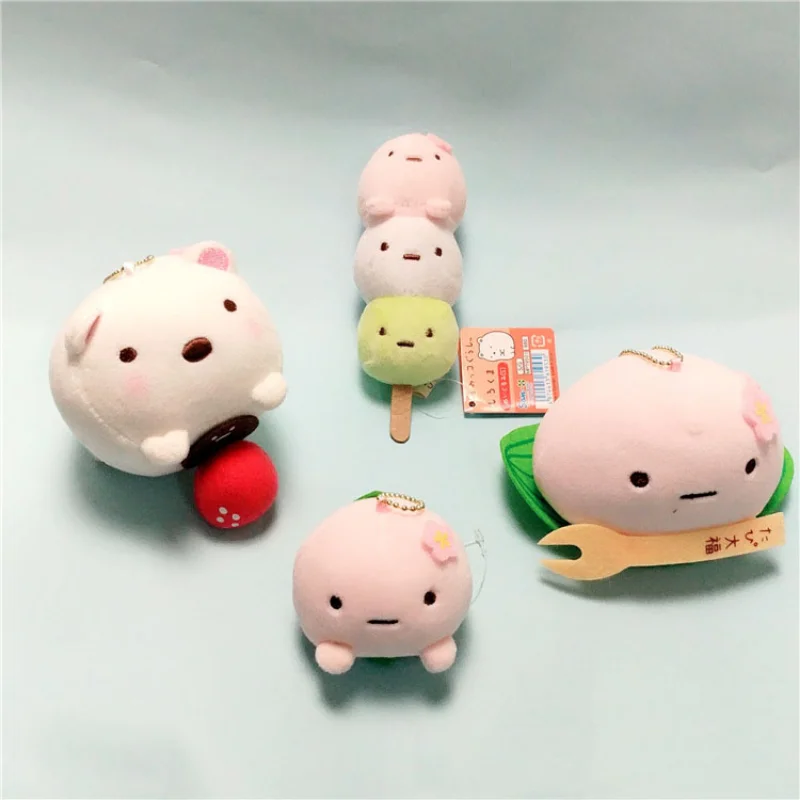 1 шт. милые японские аниме Sumikko Gurashi плюшевые куклы мягкие плюшевые подвески брелоки для друзей детские игрушки
1 шт. милые японские аниме Sumikko Gurashi плюшевые куклы мягкие плюшевые подвески брелоки для друзей детские игрушки