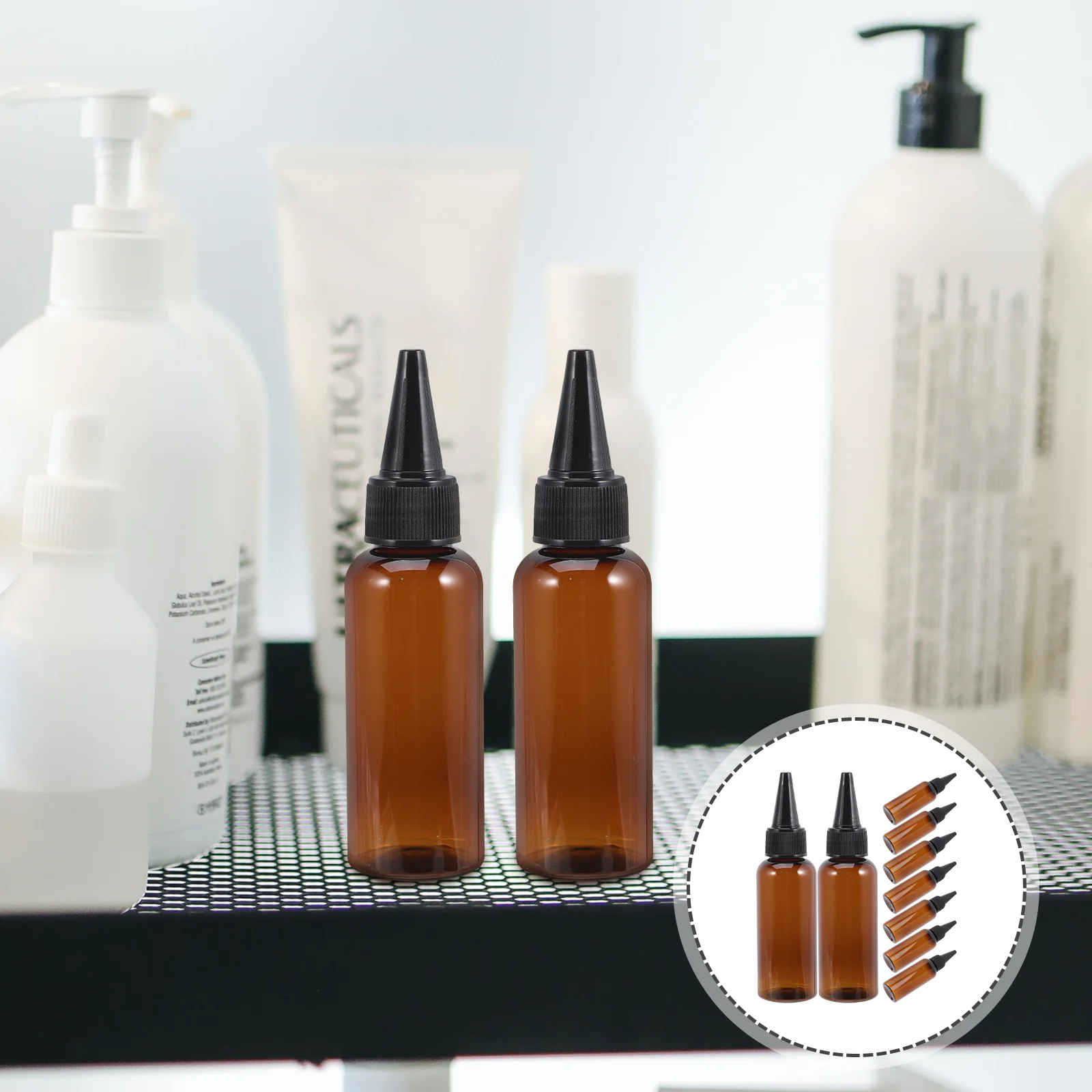 10 Pcs Hair Oiling Bottle Squeeze Applicator Dispenser Empty Bottles Plastic Squirt
10 Pcs Hair Oiling Bottle Squeeze Applicator Dispenser Empty Bottles Plastic Squirt