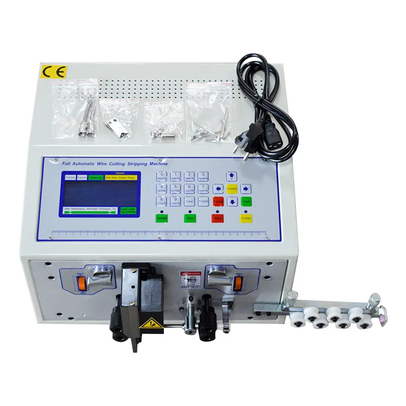 SWT508C Peeling Striping Cutting Machine Computer Automatic Wire Stripping Machine SWT508D Cutting Cable From 0.1 To 4.5mm
SWT508C Peeling Striping Cutting Machine Computer Automatic Wire Stripping Machine SWT508D Cutting Cable From 0.1 To 4.5mm
