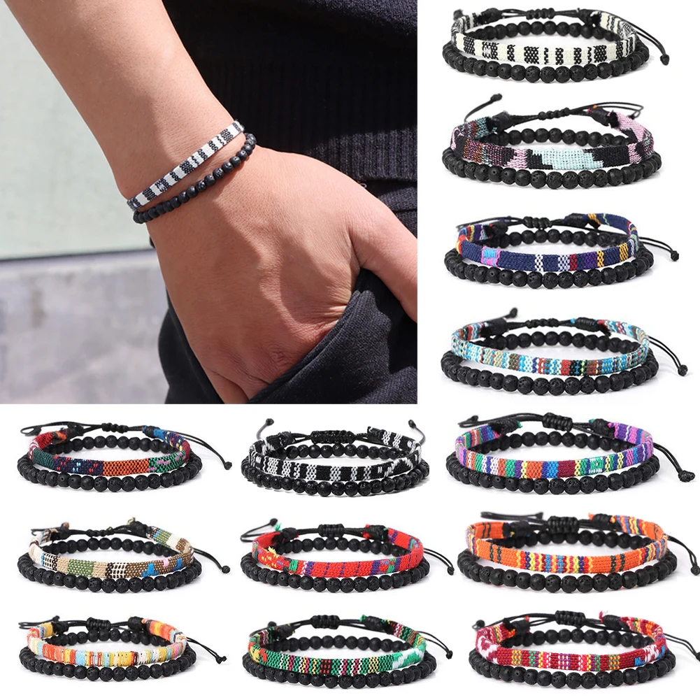 Charm Rope Stainless Steel Magnetic Natural Stone Leather Man Bracelet Beaded Braclet Volcanic Stone bracelet bangles Chain Gift
Charm Rope Stainless Steel Magnetic Natural Stone Leather Man Bracelet Beaded Braclet Volcanic Stone bracelet bangles Chain Gift