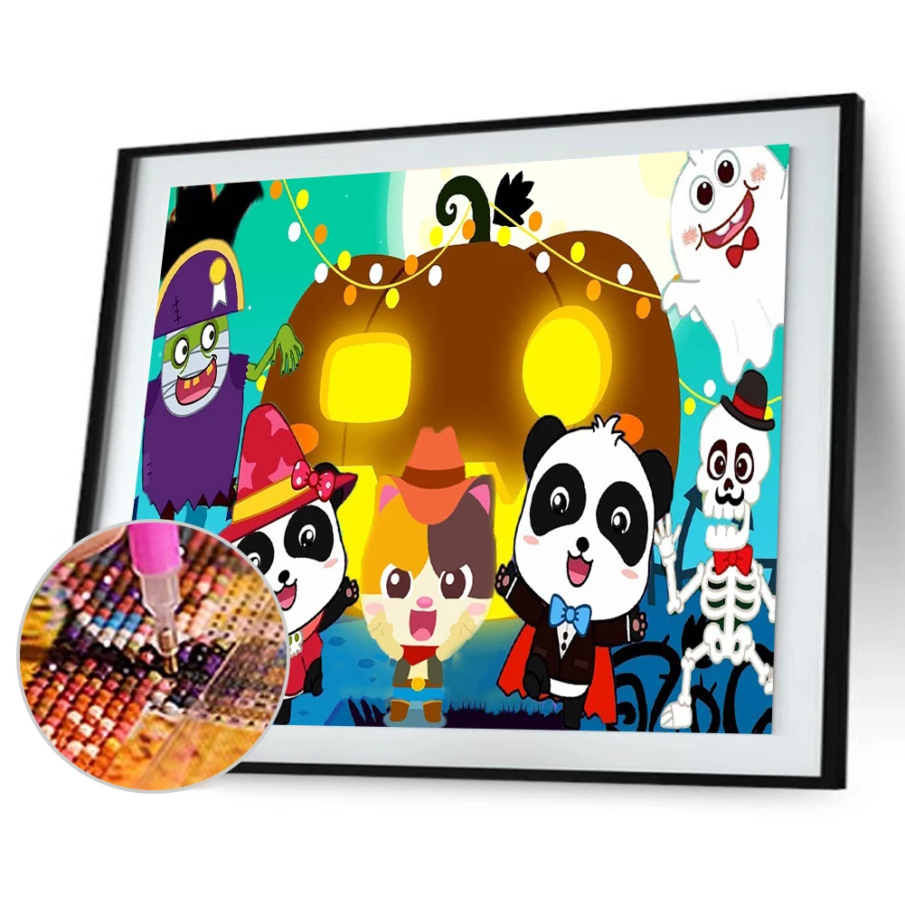 Набор для алмазной мозаики 5D, мультяшная круглая Алмазная мозаика «сделай сам», наборы для вышивки крестиком, домашнее украшение для стен 
Набор для алмазной мозаики 5D, мультяшная круглая Алмазная мозаика «сделай сам», наборы для вышивки крестиком, домашнее украшение для стен