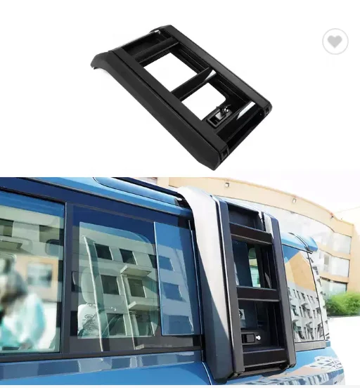 Gloss Black Telescopic side ladder Car Ladder Racks For 2020 Defender 110 Land Rover
Gloss Black Telescopic side ladder Car Ladder Racks For 2020 Defender 110 Land Rover
