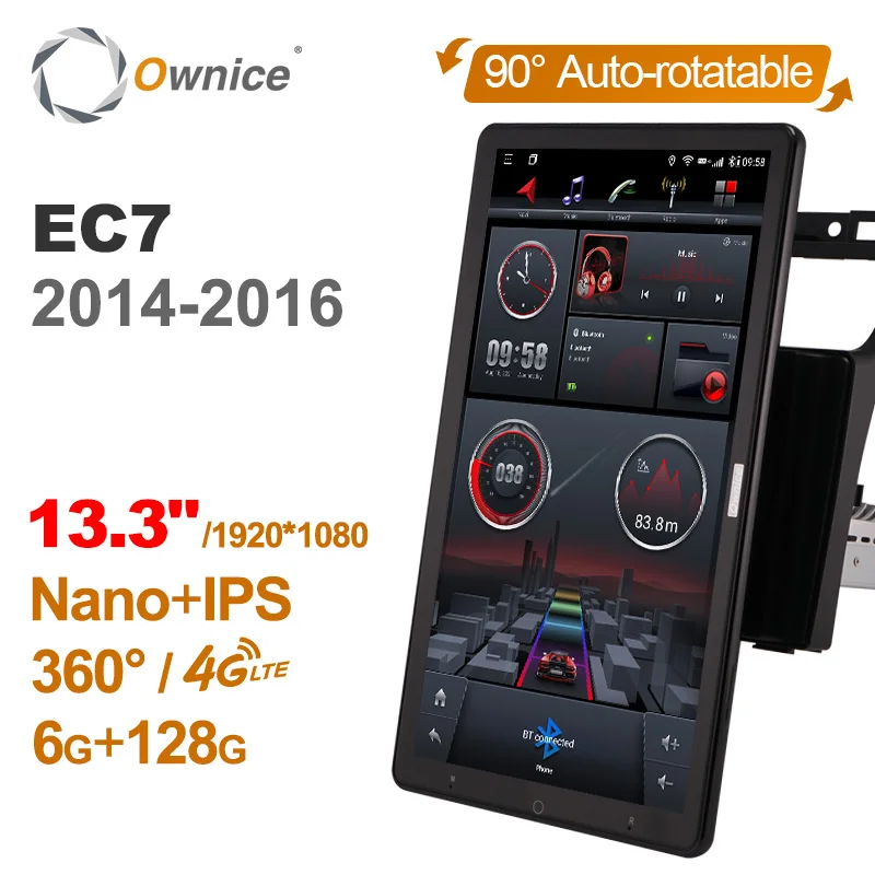 Rotatain 13,3 дюймов 1920*1080 Автомобильный android Радио стерео Мультимедиа для GEELY EC7 2014-2016 поддержка Ext Mic фронтальная камера оптоволоконный
Rotatain 13,3 дюймов 1920*1080 Автомобильный android Радио стерео Мультимедиа для GEELY EC7 2014-2016 поддержка Ext Mic фронтальная камера оптоволоконный
