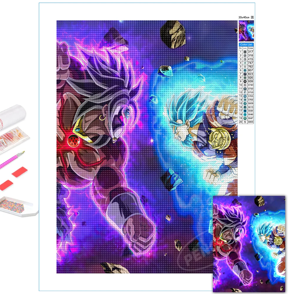 Dragon Ball Super Broli Full Drill Picture 5D Diamond Paintings Goku Embroidery Kits Anime Home Decor Cross Stitch Kids Diy Gift
Dragon Ball Super Broli Full Drill Picture 5D Diamond Paintings Goku Embroidery Kits Anime Home Decor Cross Stitch Kids Diy Gift