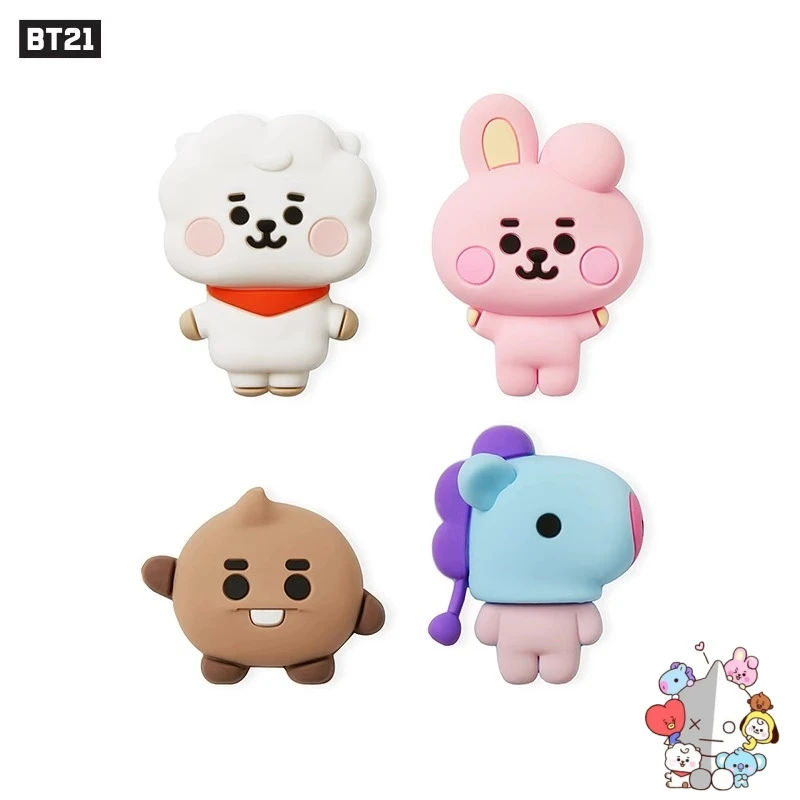 Bt21 Kawaii Silicone Fridge Magnets Anime Line Friends Creative 3D Magnetic Stickers Cartoon Diy Car Decoration Patches Cute Toy
Bt21 Kawaii Silicone Fridge Magnets Anime Line Friends Creative 3D Magnetic Stickers Cartoon Diy Car Decoration Patches Cute Toy