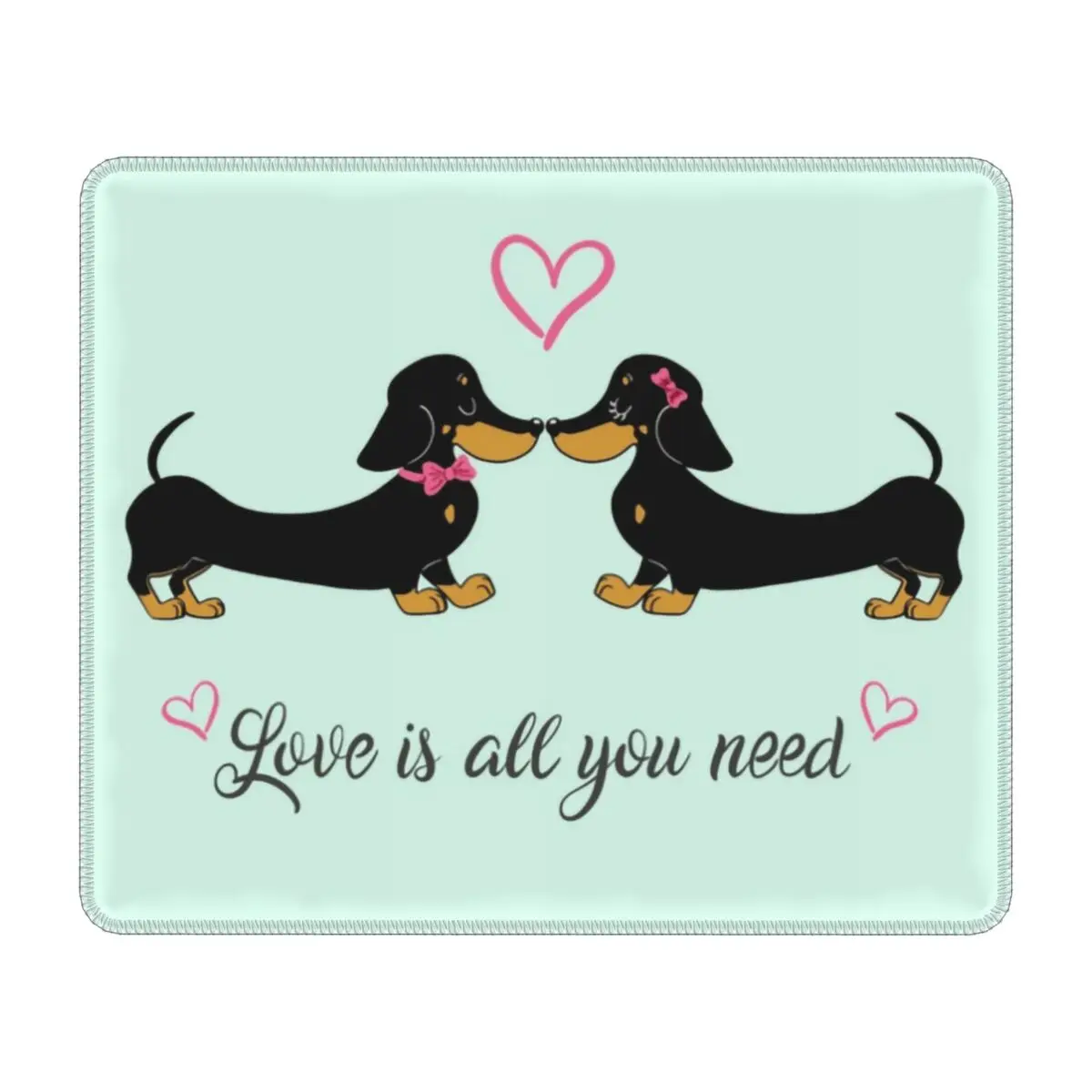 The Dachshund Mouse Pad With Locking Edge Waterproof Gamer Mousepad Non Slip Rubber Badger Sausage Wiener Dogs Office Desk Mat 
The Dachshund Mouse Pad With Locking Edge Waterproof Gamer Mousepad Non Slip Rubber Badger Sausage Wiener Dogs Office Desk Mat