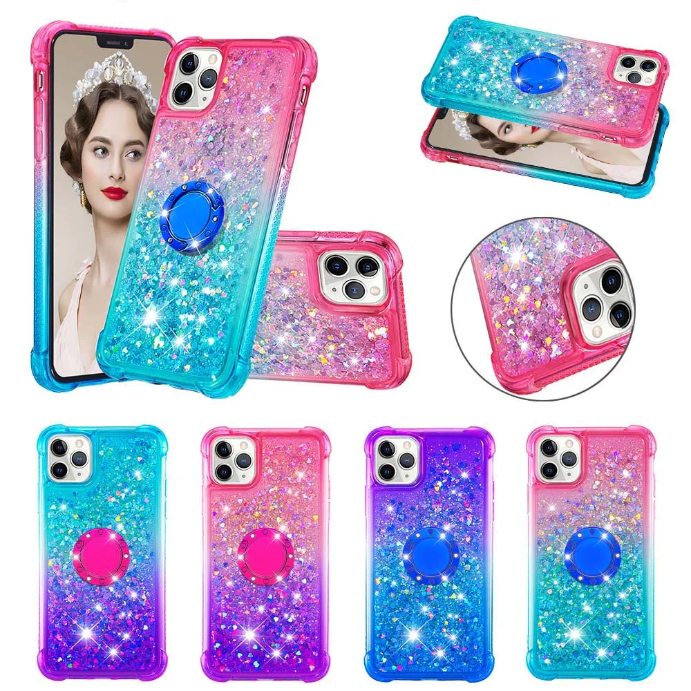Fashion Glitter Liquid Quicksand Phone Case For iPhone 14 13 12 Mini 11 Pro Max SE2 7 8 XS XR Shockproof Ring Holder Back Cover
Fashion Glitter Liquid Quicksand Phone Case For iPhone 14 13 12 Mini 11 Pro Max SE2 7 8 XS XR Shockproof Ring Holder Back Cover