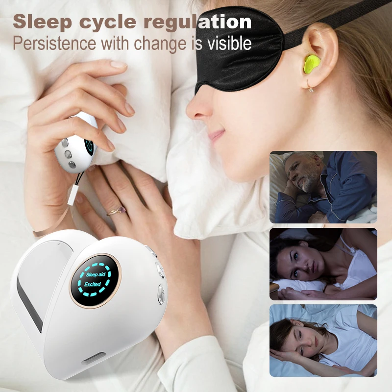 Microcurrent USB Charging Sleep Aid Device Hypnosis High Pressure Relief Relaxation Sleep Device Hypnosis Instrument Health Care
Microcurrent USB Charging Sleep Aid Device Hypnosis High Pressure Relief Relaxation Sleep Device Hypnosis Instrument Health Care