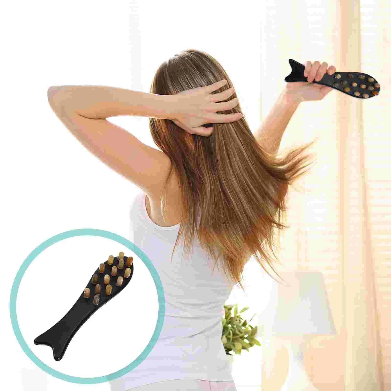 Meridian Comb Handheld Massagers Hairbrush Scraping Board Face Guasha Board Horns Beauty Scrape Plate Travel
Meridian Comb Handheld Massagers Hairbrush Scraping Board Face Guasha Board Horns Beauty Scrape Plate Travel