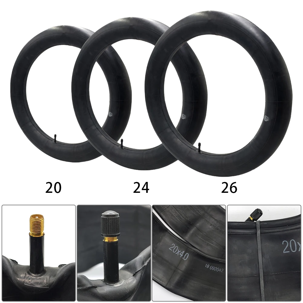 2pcc Snow Bicycle Inner Tube 20/24/26x4.0 Suitable For Fat Bikes E-Bikes Rubber Tire Snow Beach Bike Tyre Cycling Parts Biciclet
2pcc Snow Bicycle Inner Tube 20/24/26x4.0 Suitable For Fat Bikes E-Bikes Rubber Tire Snow Beach Bike Tyre Cycling Parts Biciclet