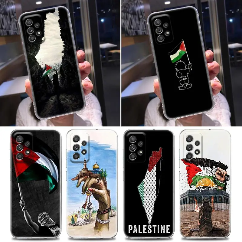 Silicone Clear Case For Samsung Galaxy A52 A51 A53 A72 A71 A73 A32 A31 A33 A22 A11 Cases Cover Palestine Flag Jerusalem Landmark
Silicone Clear Case For Samsung Galaxy A52 A51 A53 A72 A71 A73 A32 A31 A33 A22 A11 Cases Cover Palestine Flag Jerusalem Landmark