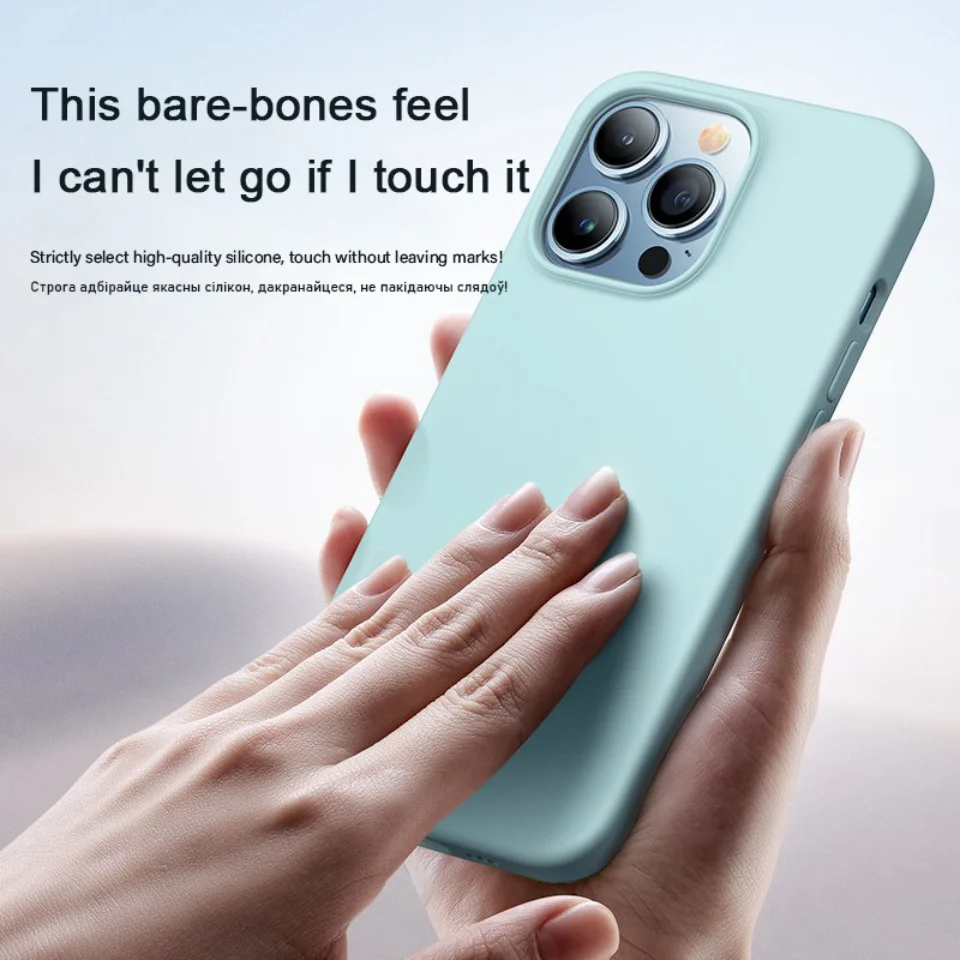 Liquid Silicone Case To Send Screen Protector for IPhone 13 12 11 Pro Max Mini X Xr Xs Max All-Inclusive Shockproof Shell Glass
Liquid Silicone Case To Send Screen Protector for IPhone 13 12 11 Pro Max Mini X Xr Xs Max All-Inclusive Shockproof Shell Glass