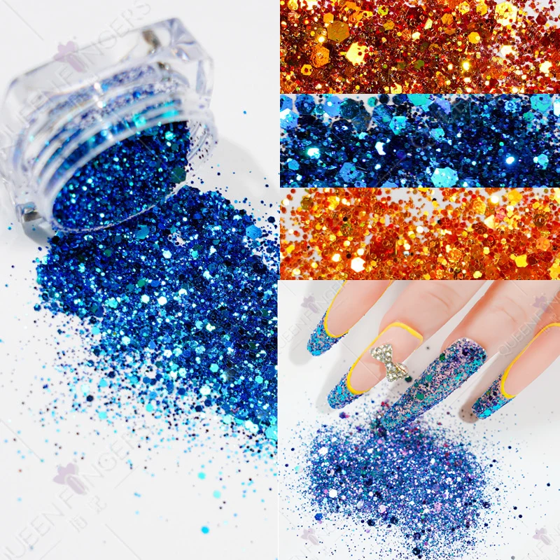 1 коробка золотые блестящие хлопья, нестандартные Блестки для ногтей, хромированная пудра, блестящие шестигранные крупные хлопья, украшени... 
1 коробка золотые блестящие хлопья, нестандартные Блестки для ногтей, хромированная пудра, блестящие шестигранные крупные хлопья, украшени...