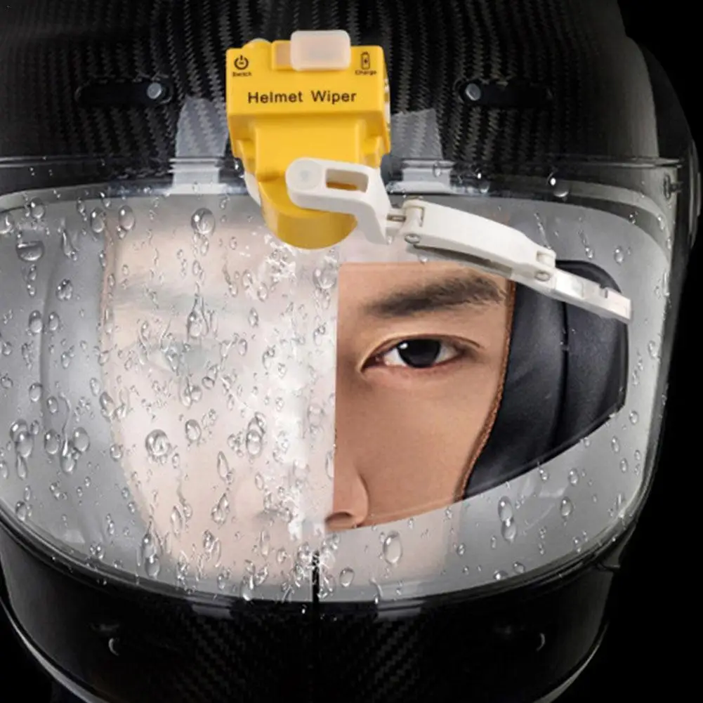 Universal Mini Electric Wiper For Motorcycle Helmet Compatible Wiper Electric Safety Accessories Wiper Windshield Car Acces Z8j7
Universal Mini Electric Wiper For Motorcycle Helmet Compatible Wiper Electric Safety Accessories Wiper Windshield Car Acces Z8j7