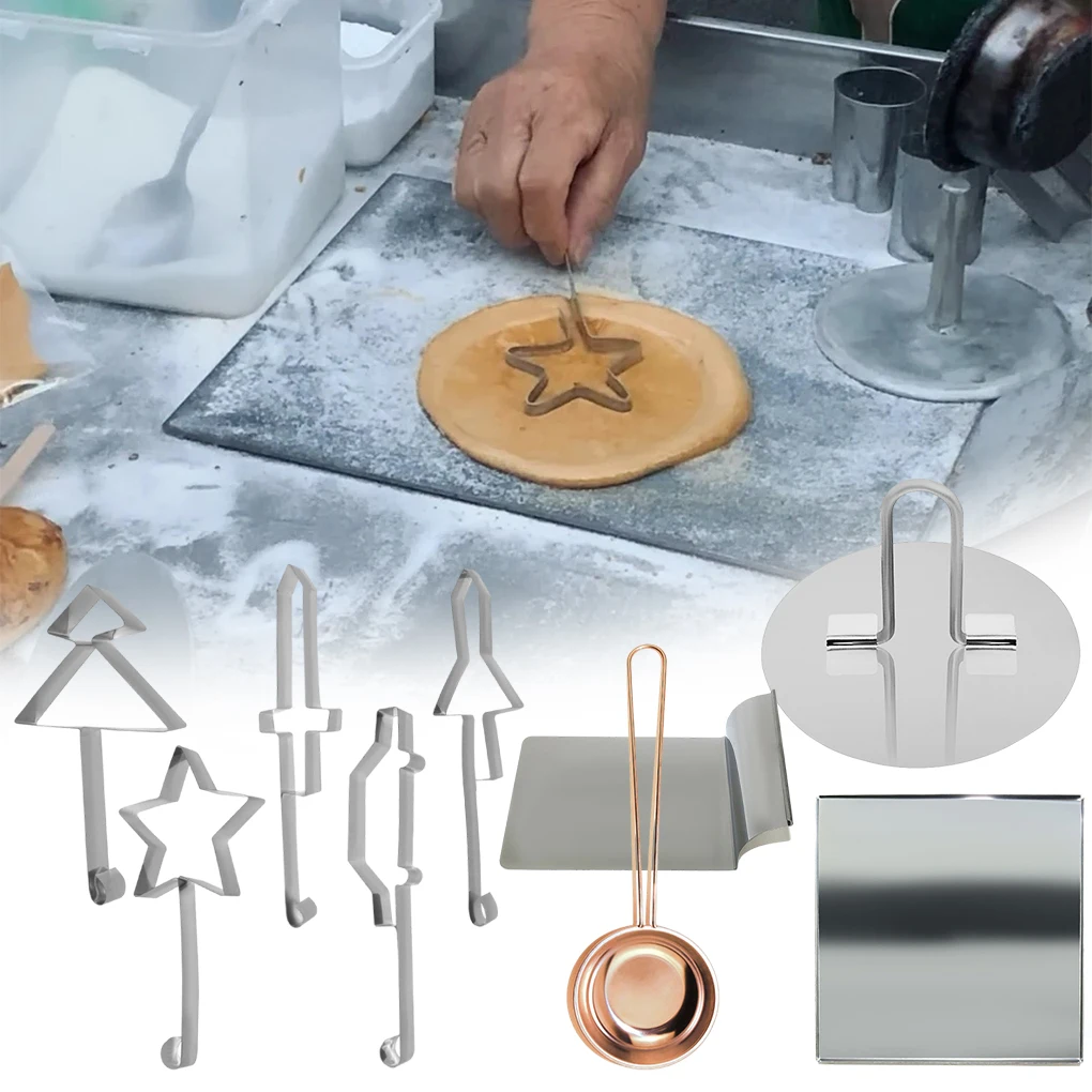 9 Pieces Game Sugar Baking Molds Metal Cookie Chocolate Maker Moulds Home Kitchen Washable Reusable Biscuit Desserts
9 Pieces Game Sugar Baking Molds Metal Cookie Chocolate Maker Moulds Home Kitchen Washable Reusable Biscuit Desserts