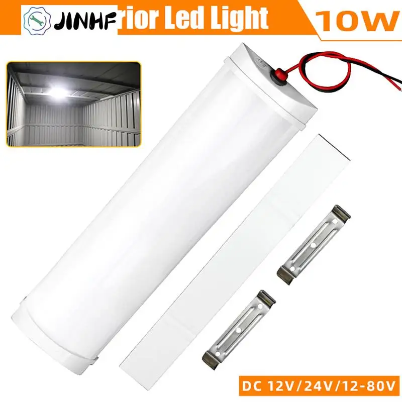 12V/24V/12-80V 10W 72 LED Interior Lights Strip Bar Car Van Bus Caravan ON/OFF Switch White Lights DC
12V/24V/12-80V 10W 72 LED Interior Lights Strip Bar Car Van Bus Caravan ON/OFF Switch White Lights DC