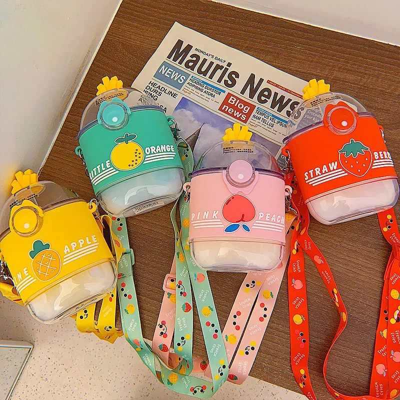 390ml Kids Outdoor Tumbler Children Cartoon Strawberry School Drinking Water Straw Bottle Baby Portable Cup with Hand Strap
390ml Kids Outdoor Tumbler Children Cartoon Strawberry School Drinking Water Straw Bottle Baby Portable Cup with Hand Strap
