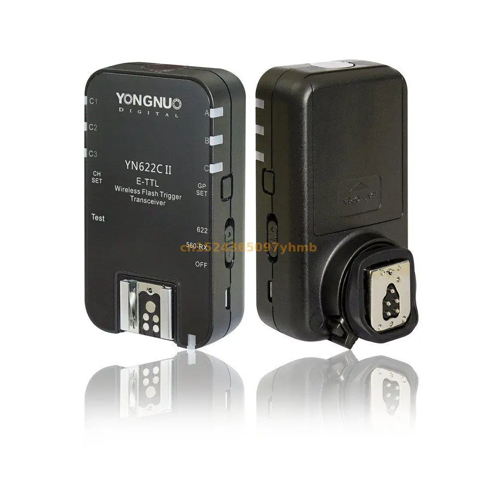 YONGNUO Wireless TTL Flash Trigger YN622 YN-622C II C-TX KIT With High-speed Sync HSS 1/8000s For Canon Camera 500D 60D 7D 5DIII
YONGNUO Wireless TTL Flash Trigger YN622 YN-622C II C-TX KIT With High-speed Sync HSS 1/8000s For Canon Camera 500D 60D 7D 5DIII