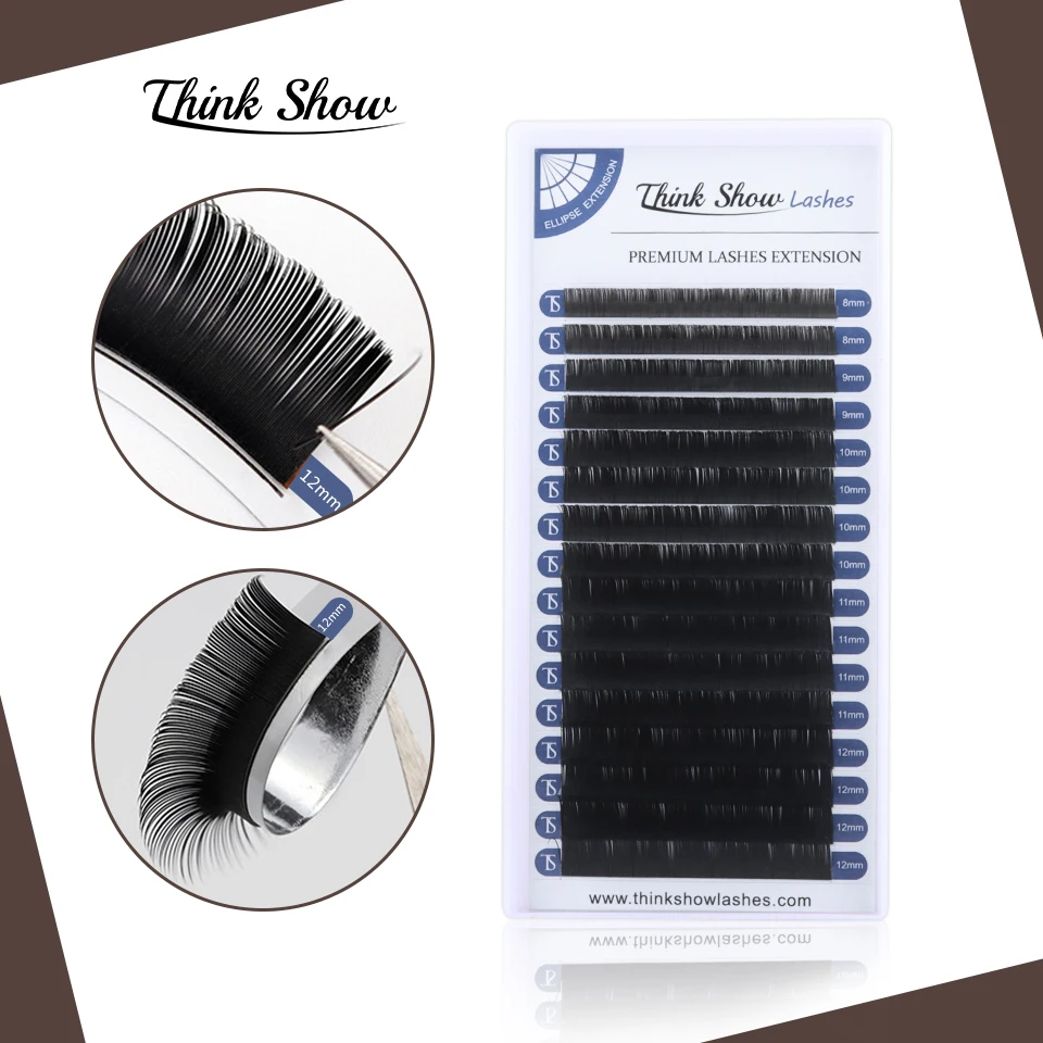 THINKSHOW Curl Eyelashes Extensions Faux Cils Mink Lashes Mix Lengths Black Eye Lashes Supplies Wholesale Items for Business
THINKSHOW Curl Eyelashes Extensions Faux Cils Mink Lashes Mix Lengths Black Eye Lashes Supplies Wholesale Items for Business