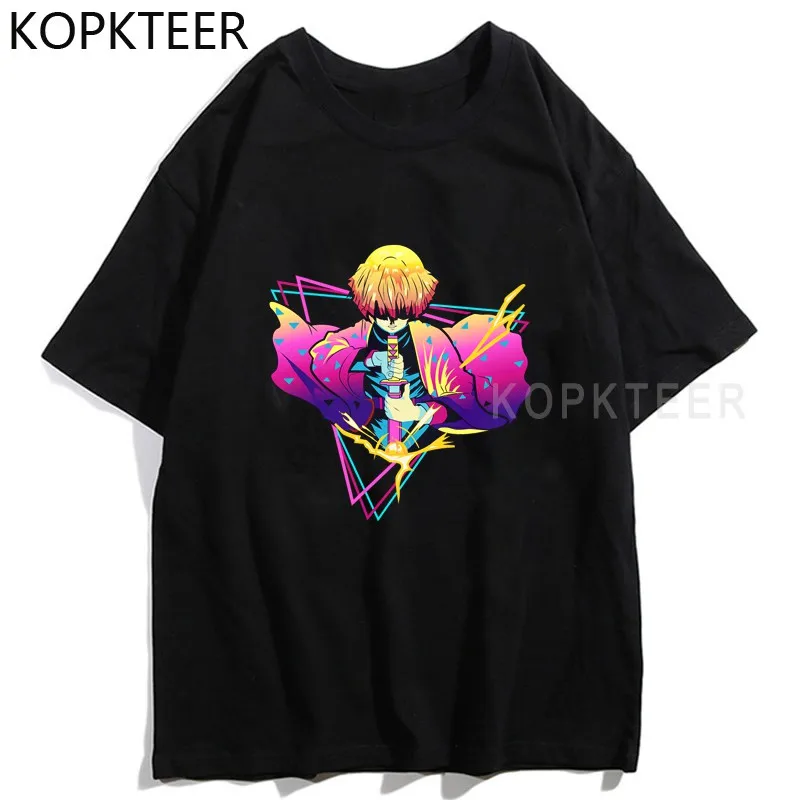 Demon Slayer Zenitsu Anime Graphic T-shirt Men Tops Summer Short Sleeve Japanese Tshirt Harajuku Punk Clothes Woman Tshirts 
Demon Slayer Zenitsu Anime Graphic T-shirt Men Tops Summer Short Sleeve Japanese Tshirt Harajuku Punk Clothes Woman Tshirts