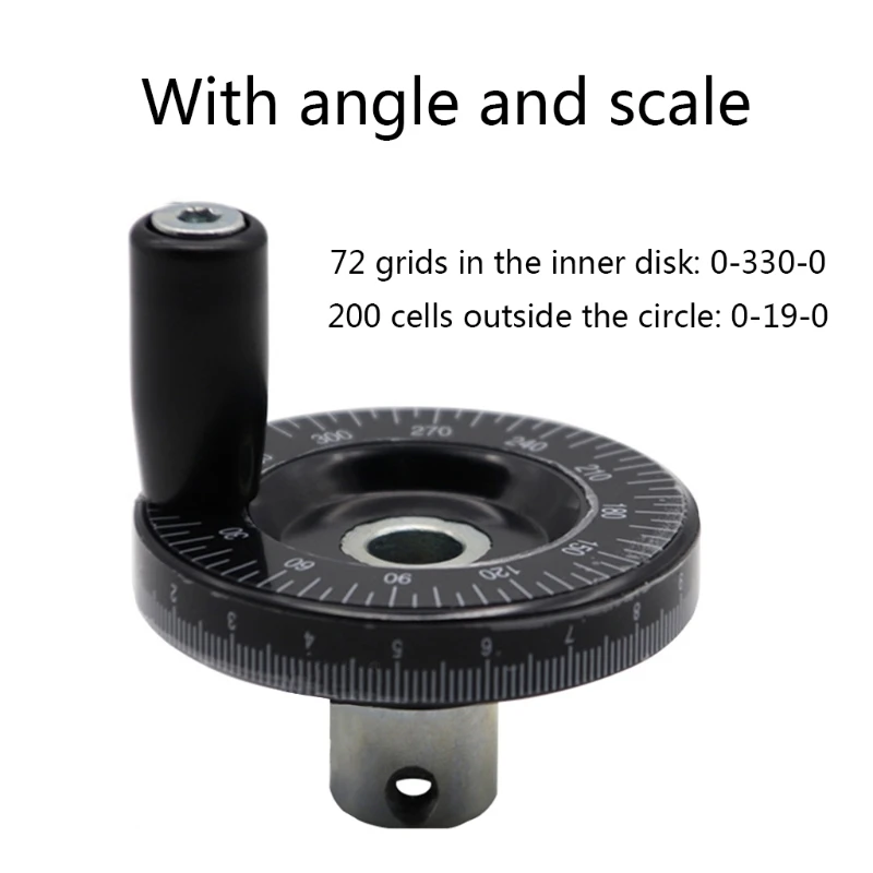 Practical Bakelite Hand Wheel Diameter10x63mm Scale Handwheel Milling Grinding Machine Broken Handwheel Replacement Part M4YD
Practical Bakelite Hand Wheel Diameter10x63mm Scale Handwheel Milling Grinding Machine Broken Handwheel Replacement Part M4YD