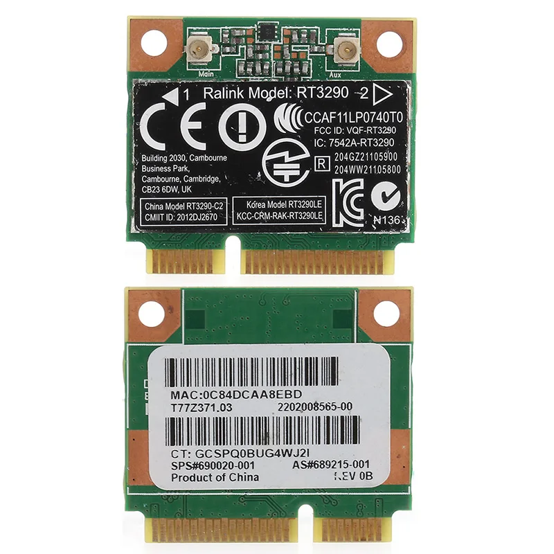 Wi-Fi Wireless Network Card 150M Bluetooth-compatible for RT3290 HP Pavilion G7 L21B
Wi-Fi Wireless Network Card 150M Bluetooth-compatible for RT3290 HP Pavilion G7 L21B