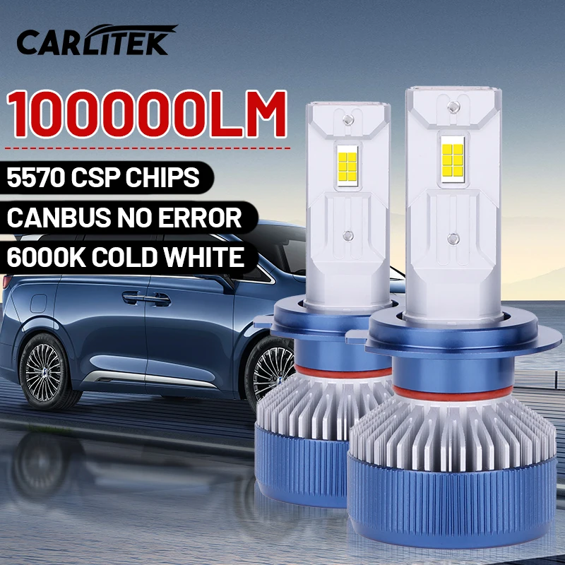 CARLitek 300W 100000LM H7 H4 H11 LED Headlight High Power Canbus H1 H8 H9 9005 HB3 9006 HB4 9012 HIR2 Turbo Lamp 6000K Car Light
CARLitek 300W 100000LM H7 H4 H11 LED Headlight High Power Canbus H1 H8 H9 9005 HB3 9006 HB4 9012 HIR2 Turbo Lamp 6000K Car Light