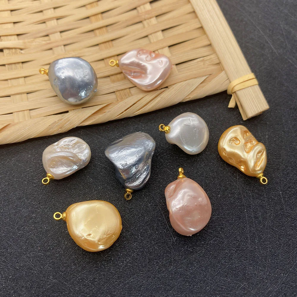 Irregular Freshwater Shell Pendant Charm Fashion Jewelry Colorful DIY Necklace Earrings Bracelet Ladies Accessories 15x23mm
Irregular Freshwater Shell Pendant Charm Fashion Jewelry Colorful DIY Necklace Earrings Bracelet Ladies Accessories 15x23mm