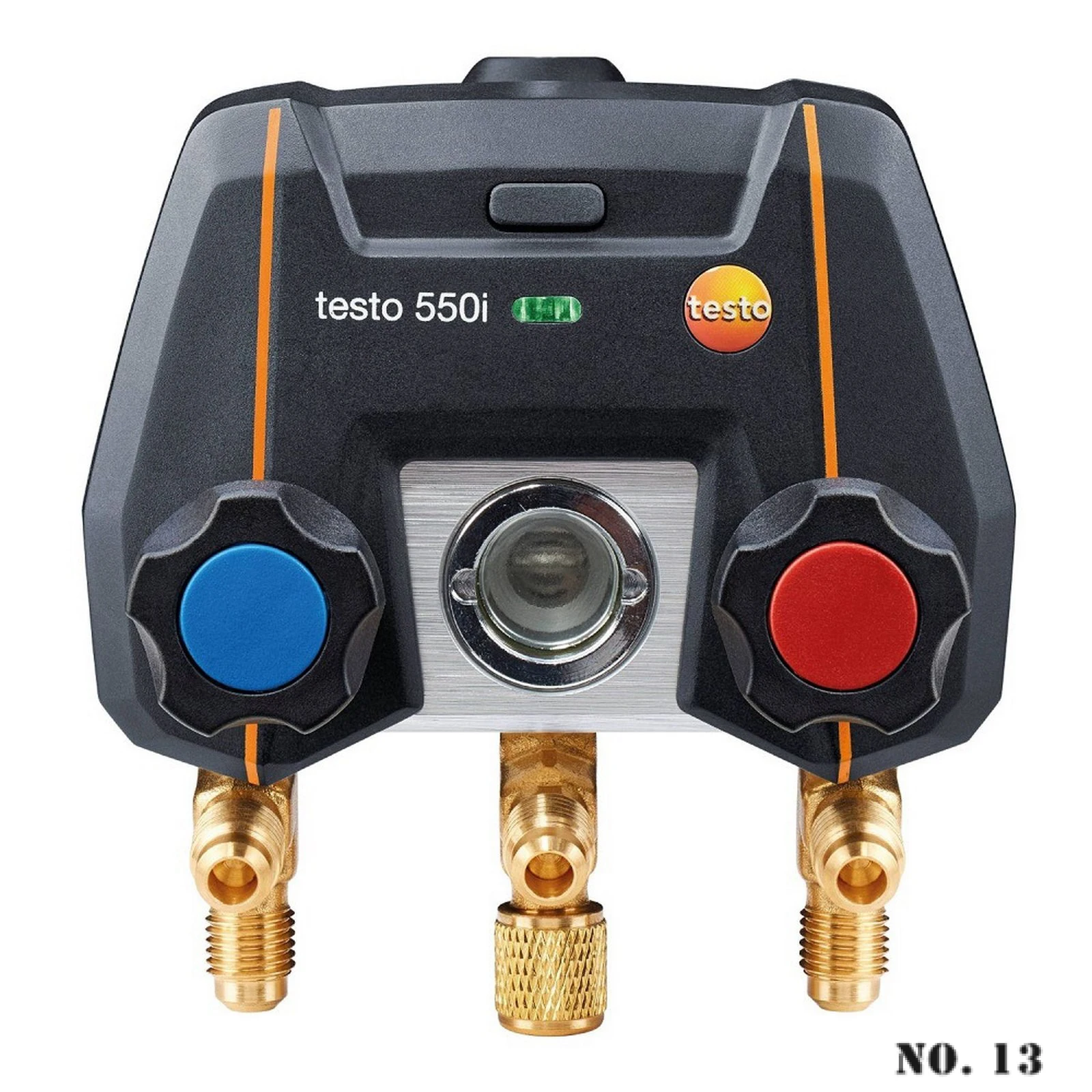 Цифровой манометр Testo 550i для холодильника с Bluetooth-совместимым 0563 1550 2 клапанов