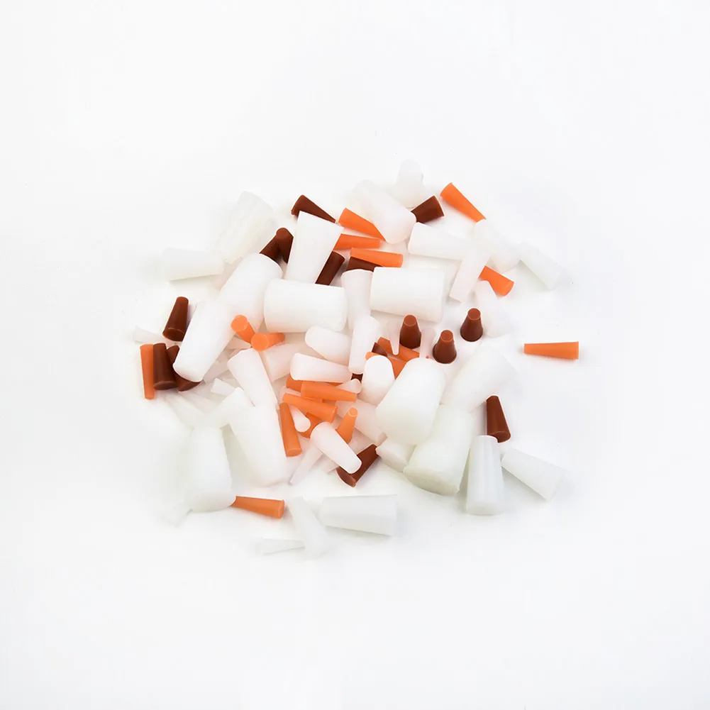 100x Silicone Cone Plugs Stopper High Temp Plugs Sealing Tapered Stopper Plug For Powder Coating Electroplating Paint
100x Silicone Cone Plugs Stopper High Temp Plugs Sealing Tapered Stopper Plug For Powder Coating Electroplating Paint