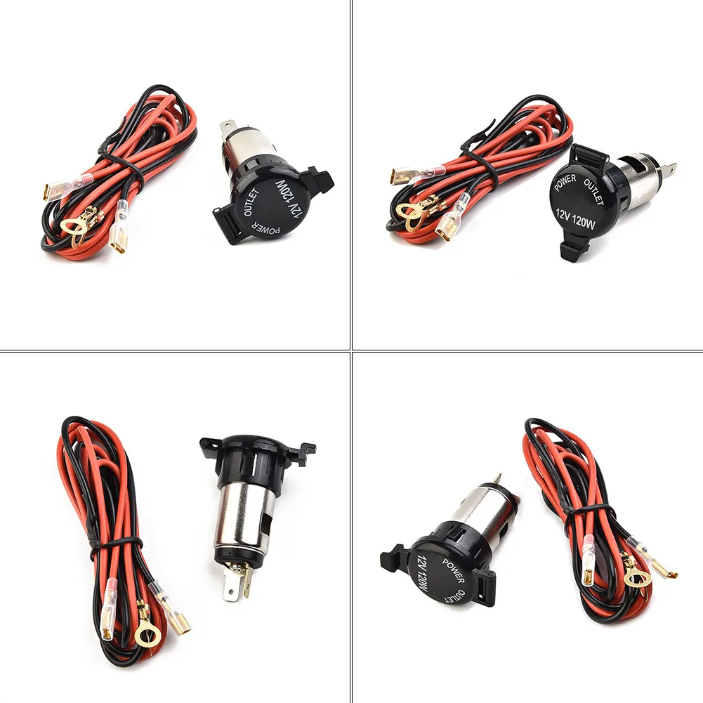 Cable Power Lighter Socket Outlet Plug 100cm Wire Car 120W 12V Adapter Black Car Lighter Charger Fuse Waterproof
Cable Power Lighter Socket Outlet Plug 100cm Wire Car 120W 12V Adapter Black Car Lighter Charger Fuse Waterproof