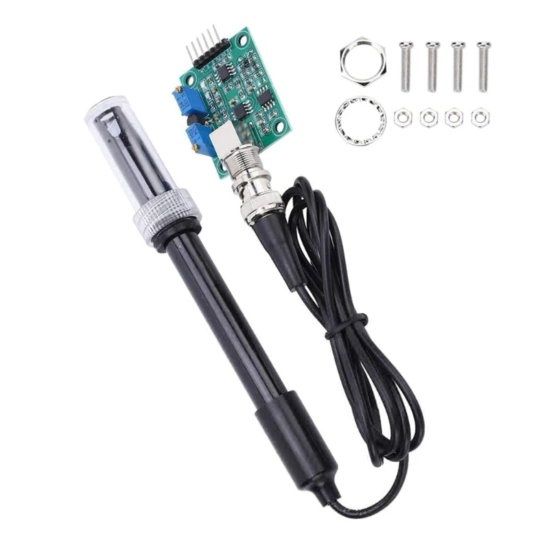 PH Tester MeterMonitor Precision0-14PH Electrode Probe High Sensitivity PH Probe 90cm Cable for Aquarium Pool
PH Tester MeterMonitor Precision0-14PH Electrode Probe High Sensitivity PH Probe 90cm Cable for Aquarium Pool