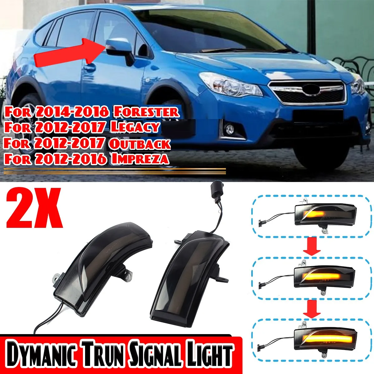 Автомобильная лампа заднего вида для Subaru Crosstrek Forester Impreza Legacy Outback WRX STI
Автомобильная лампа заднего вида для Subaru Crosstrek Forester Impreza Legacy Outback WRX STI