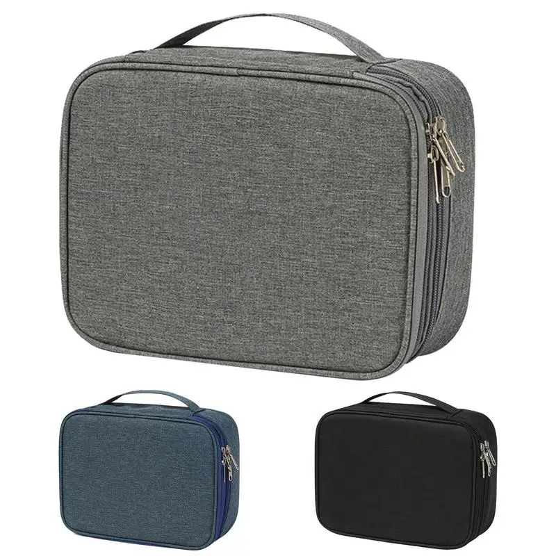 Cable Bags Organizer 3-layer Design Electronic Water Proof Organizer Travel Case Oxford Fabric Soft Sponge Home Travel Accessory
Cable Bags Organizer 3-layer Design Electronic Water Proof Organizer Travel Case Oxford Fabric Soft Sponge Home Travel Accessory