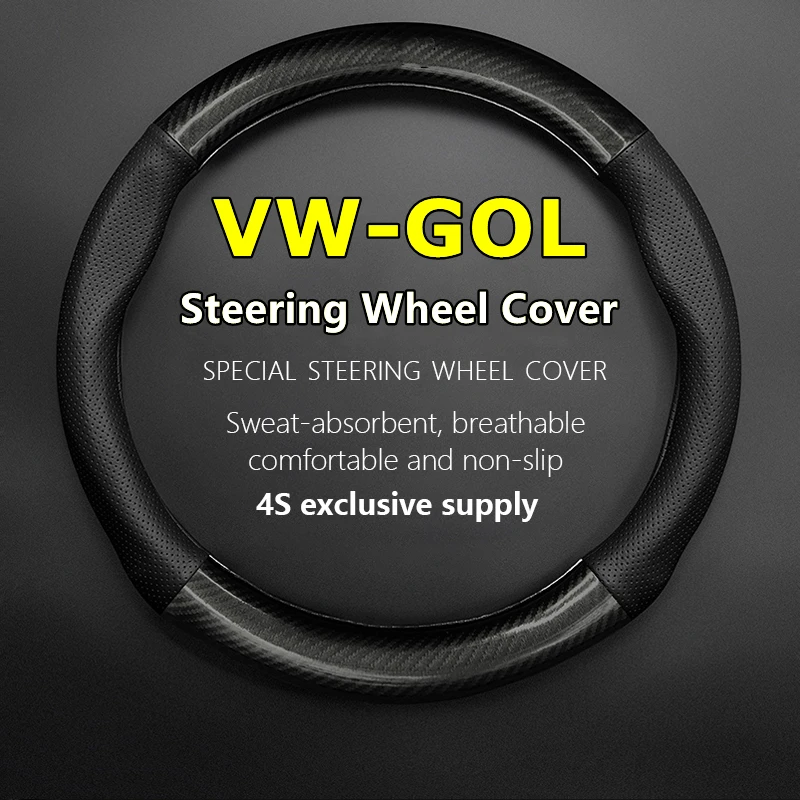 No Smell Thin For VW Volkswagen GOL Steering Wheel Cover Genuine Leather Carbon Fiber 2003 2004 2005
No Smell Thin For VW Volkswagen GOL Steering Wheel Cover Genuine Leather Carbon Fiber 2003 2004 2005