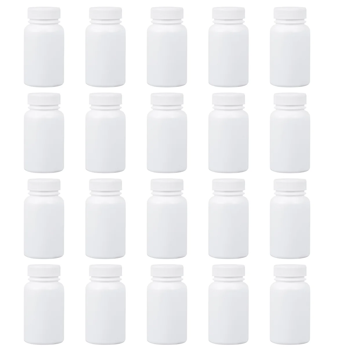 20 Pcs Medicine Bottle Vials Caps Container Travel Storage Box Polyethylene Steel
20 Pcs Medicine Bottle Vials Caps Container Travel Storage Box Polyethylene Steel