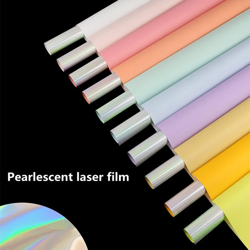 10pcs Double Color Laser Shining Gift Wrapping Material Birthday/Festival/Wedding Paper Waterproof Rainbow Membrane Flower Paper
10pcs Double Color Laser Shining Gift Wrapping Material Birthday/Festival/Wedding Paper Waterproof Rainbow Membrane Flower Paper