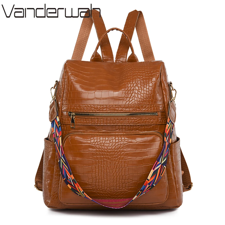 Женские рюкзаки 3 в 1, кожаные дизайнерские дорожные сумки высокого качества, модные ветрозащитные школьные ранцы для колледжа, повседневные сумки на ремне
Женские рюкзаки 3 в 1, кожаные дизайнерские дорожные сумки высокого качества, модные ветрозащитные школьные ранцы для колледжа, повседневные сумки на ремне