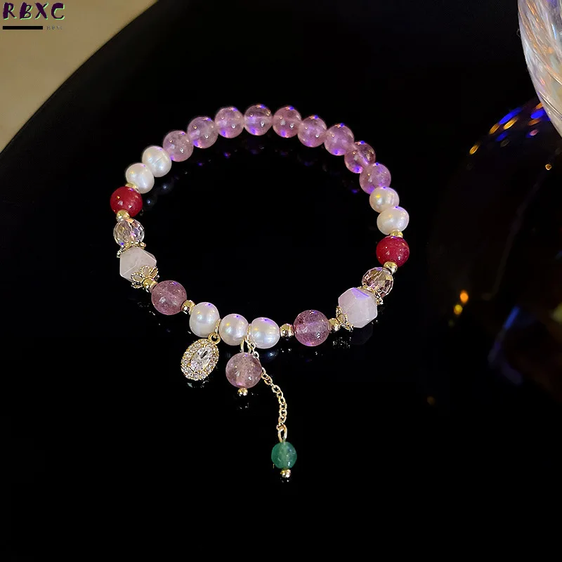 RBXC 2021 New Pearl Crystal Bracelet Femininity Personality Copper Plated Pearl Zircon Geometric Pendant Bracelet Femininity
RBXC 2021 New Pearl Crystal Bracelet Femininity Personality Copper Plated Pearl Zircon Geometric Pendant Bracelet Femininity