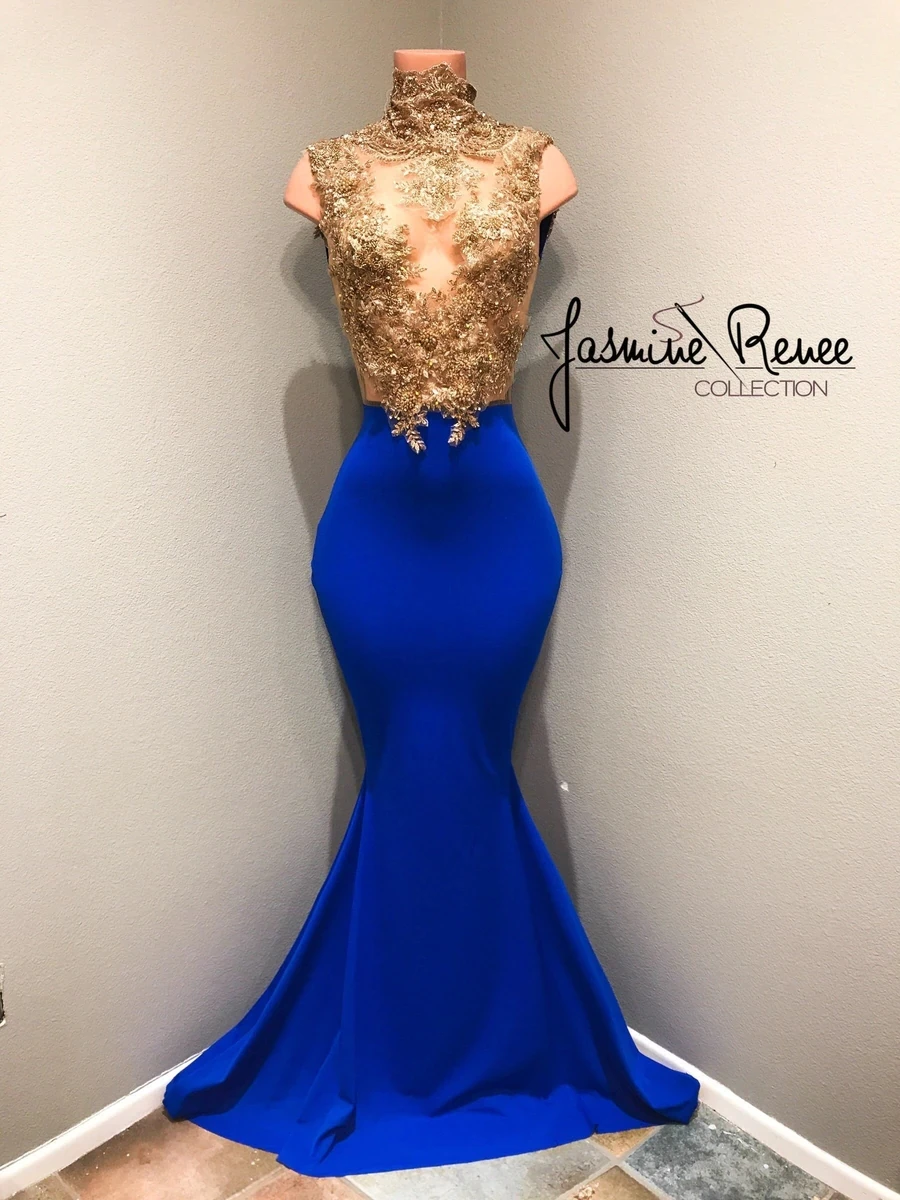 Royal Blue South African Prom Dresses Mermaid Appliques Pearls Black Girls Nigeria Robe De Soiree Evening Dresses Gown
Royal Blue South African Prom Dresses Mermaid Appliques Pearls Black Girls Nigeria Robe De Soiree Evening Dresses Gown