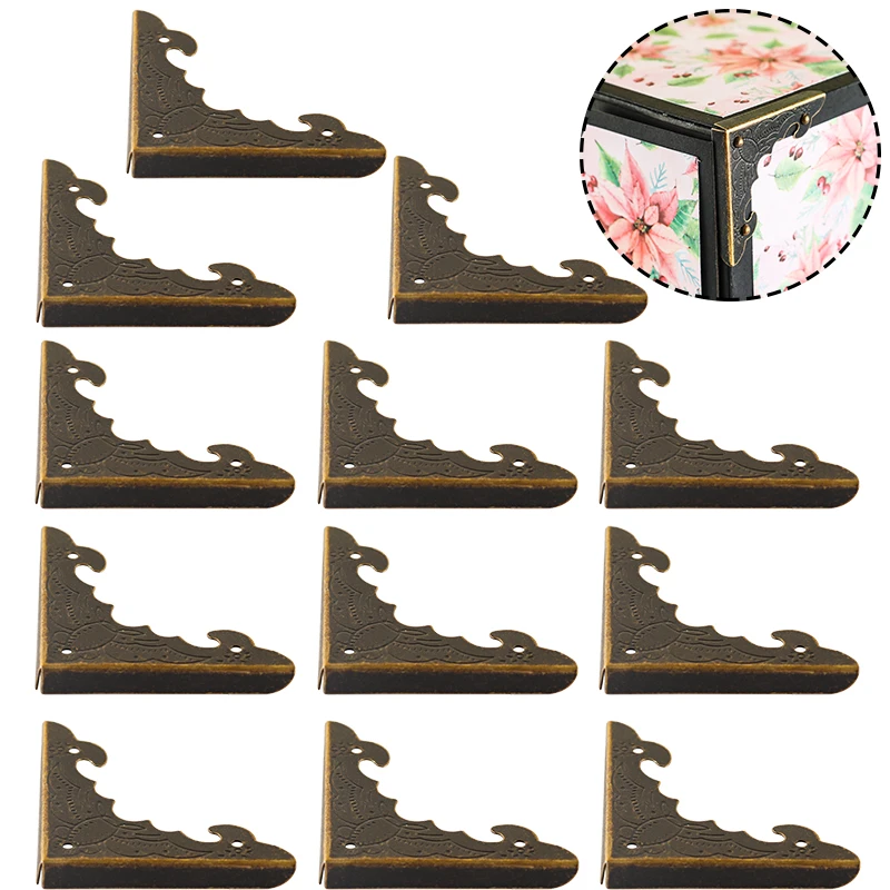 12pcs/set Metal Box Corners For Drawer Mini Book File Holders Create DIY Hardware Accessories TOUMAI 2022
12pcs/set Metal Box Corners For Drawer Mini Book File Holders Create DIY Hardware Accessories TOUMAI 2022