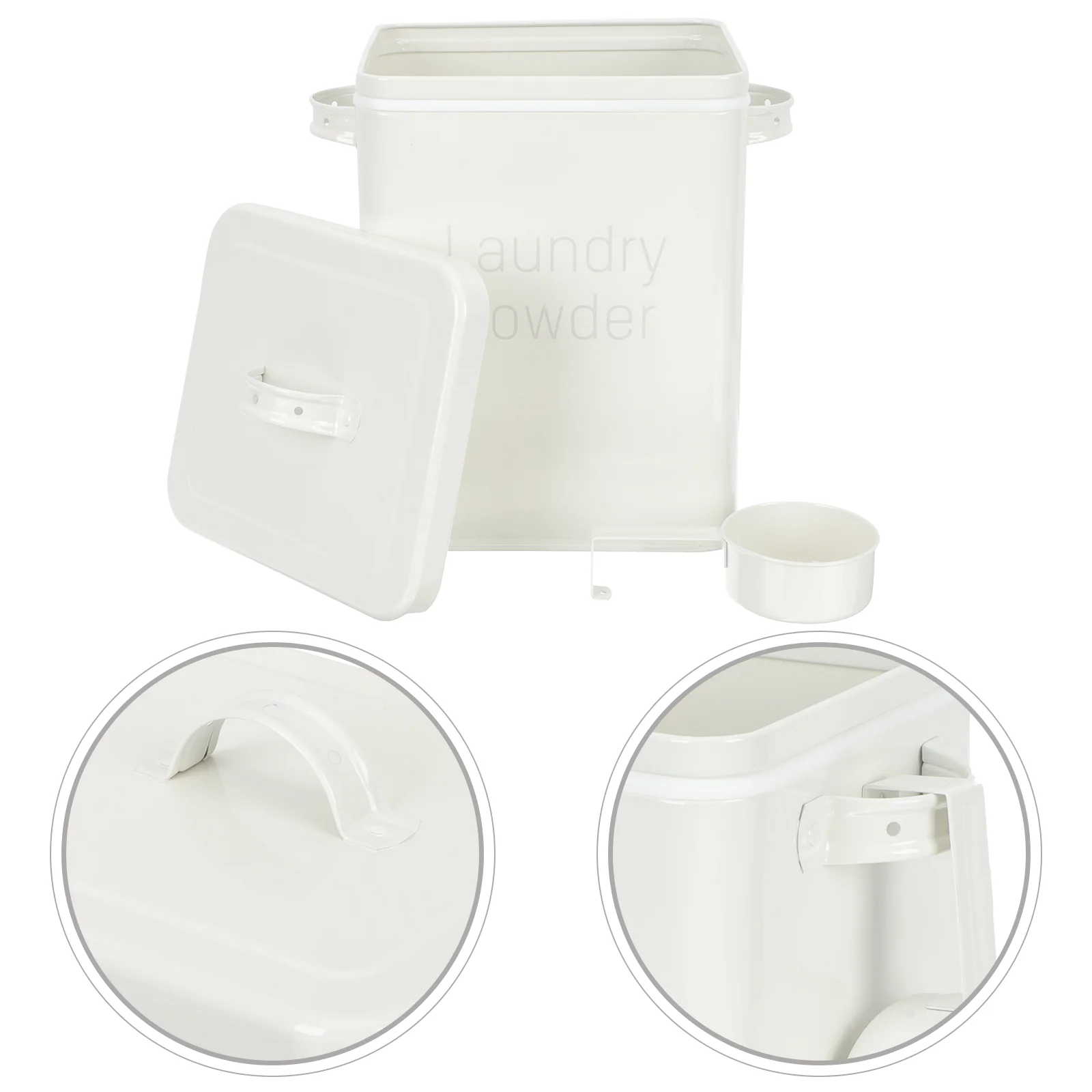 Lidded Laundry Detergent Container Rice Storage Box Laundry Bead Storage Box Laundry Organizer Condensate Beads Bucket
Lidded Laundry Detergent Container Rice Storage Box Laundry Bead Storage Box Laundry Organizer Condensate Beads Bucket