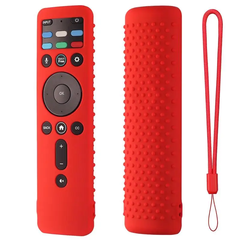 Shockproof Silicone TV Remote Cover ForVIZIO Voice Remote XRT260 TV Smart TV Voice Remote Control Glowing Cover with Lanyard
Shockproof Silicone TV Remote Cover ForVIZIO Voice Remote XRT260 TV Smart TV Voice Remote Control Glowing Cover with Lanyard